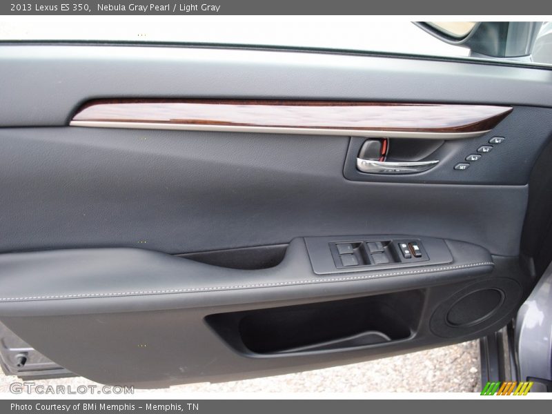 Nebula Gray Pearl / Light Gray 2013 Lexus ES 350