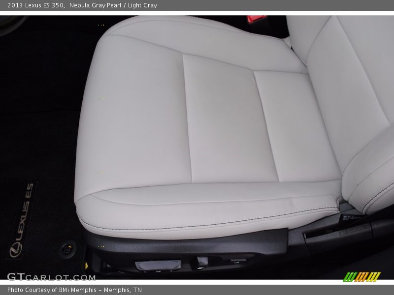 Nebula Gray Pearl / Light Gray 2013 Lexus ES 350