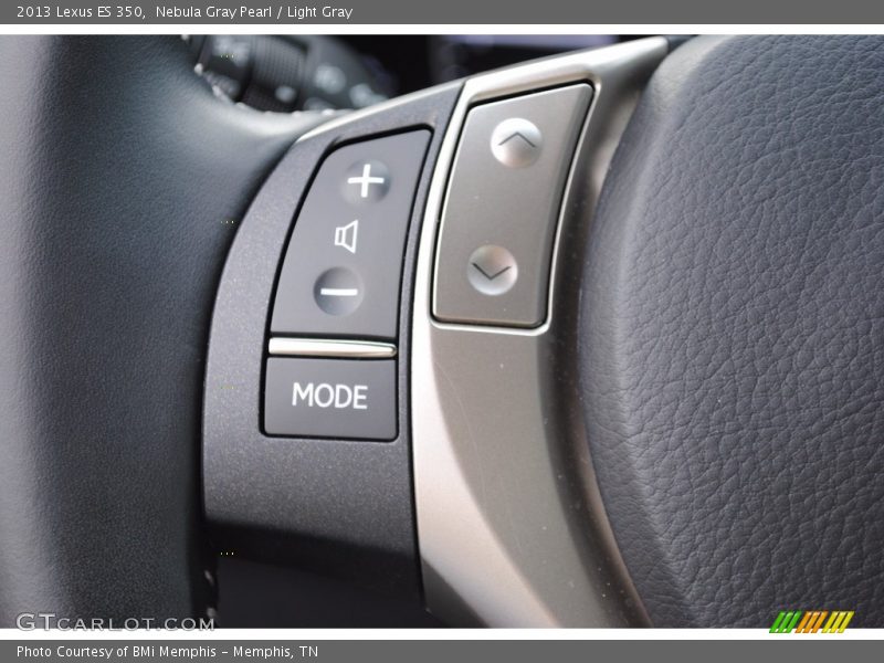 Nebula Gray Pearl / Light Gray 2013 Lexus ES 350