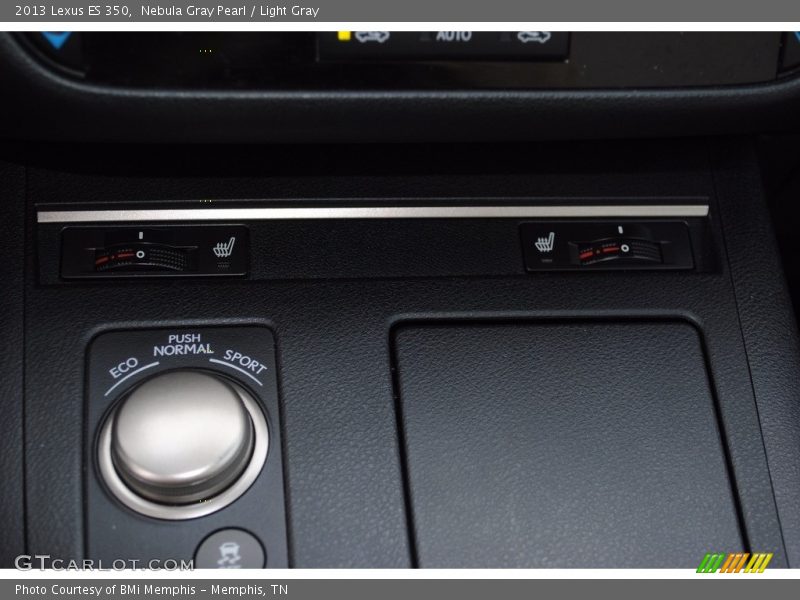 Nebula Gray Pearl / Light Gray 2013 Lexus ES 350