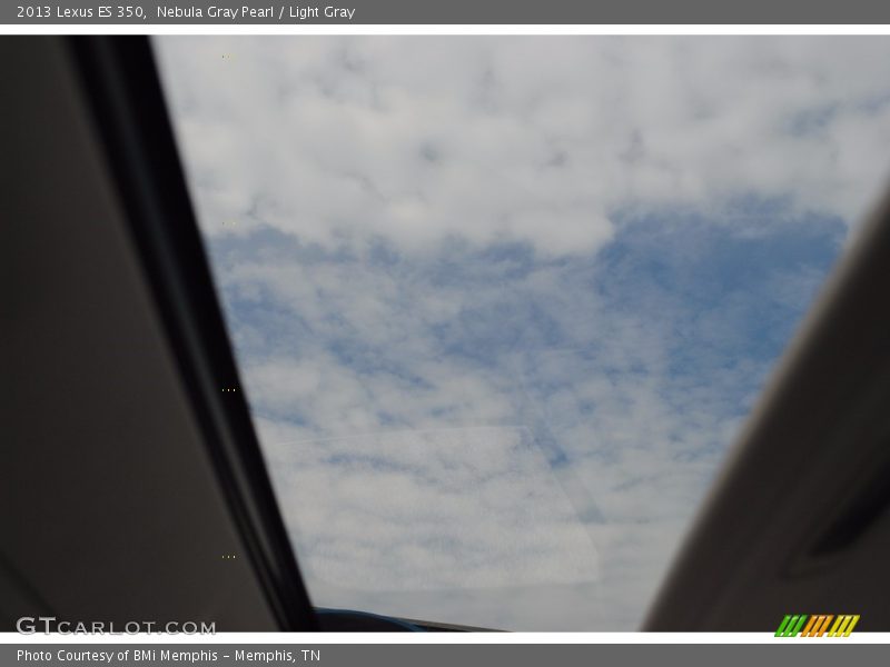 Nebula Gray Pearl / Light Gray 2013 Lexus ES 350