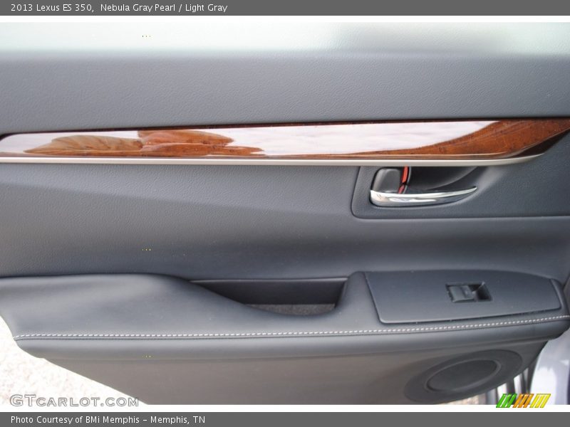 Nebula Gray Pearl / Light Gray 2013 Lexus ES 350