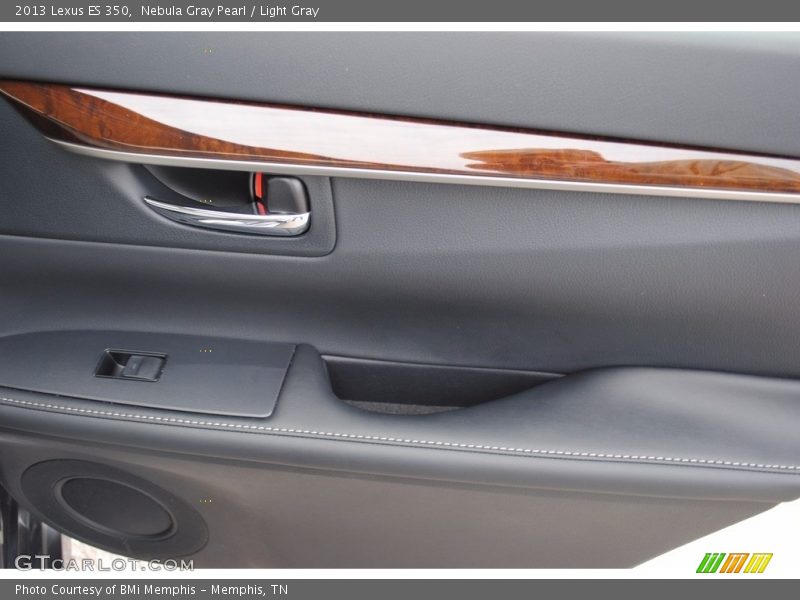 Nebula Gray Pearl / Light Gray 2013 Lexus ES 350