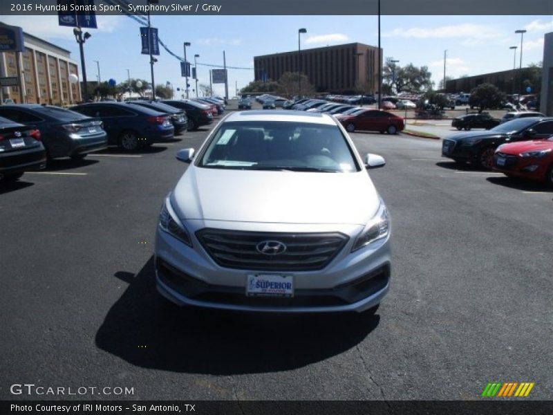 Symphony Silver / Gray 2016 Hyundai Sonata Sport