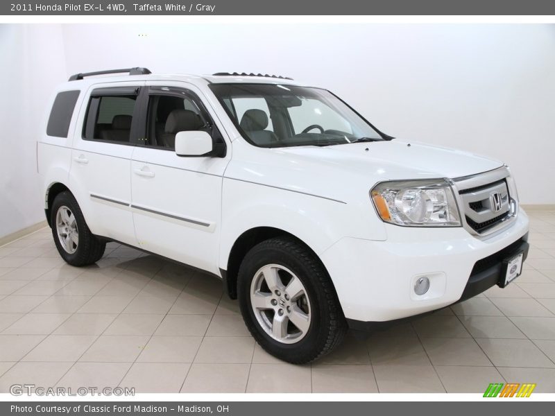 Taffeta White / Gray 2011 Honda Pilot EX-L 4WD