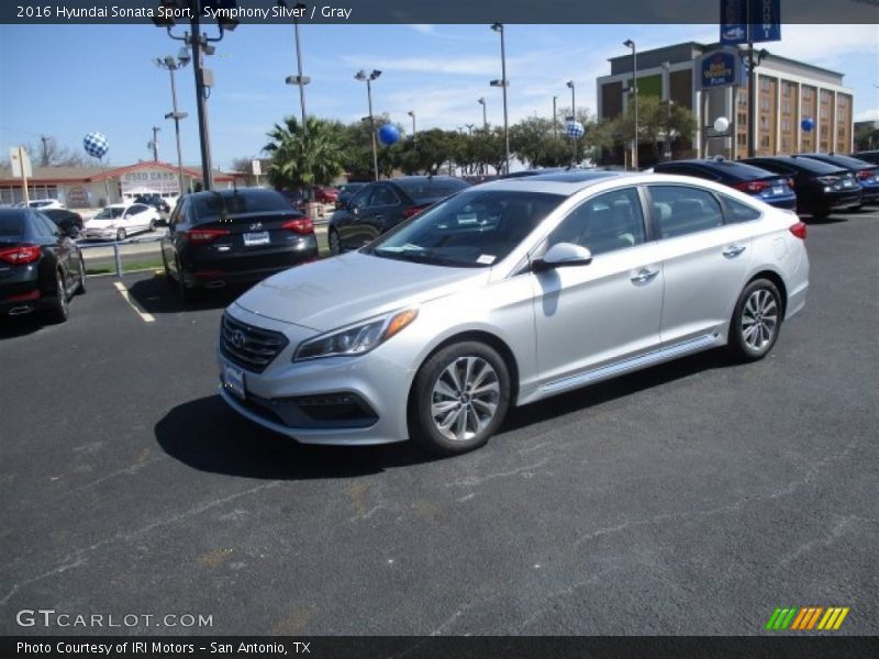Symphony Silver / Gray 2016 Hyundai Sonata Sport