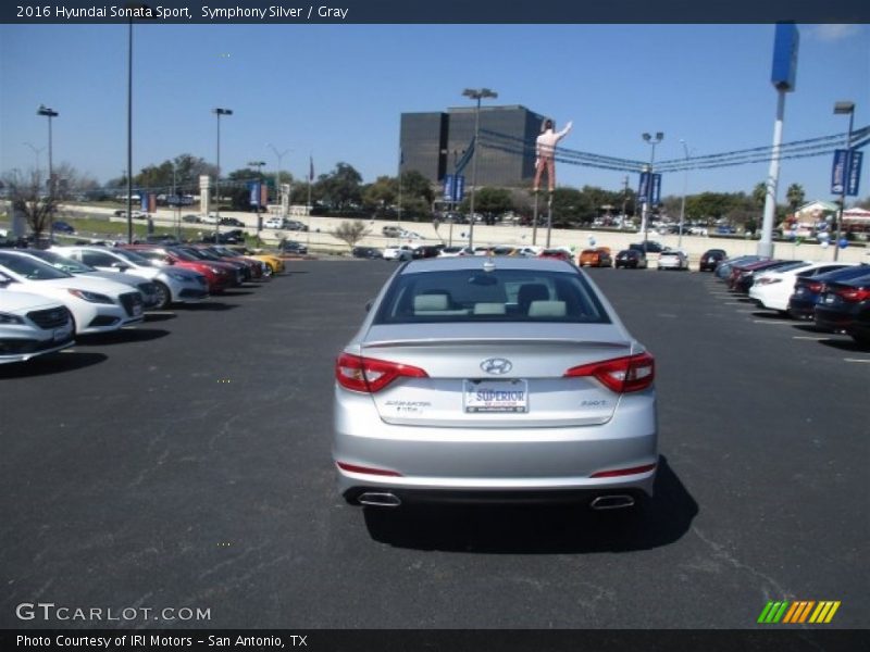Symphony Silver / Gray 2016 Hyundai Sonata Sport