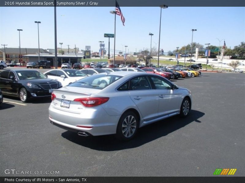 Symphony Silver / Gray 2016 Hyundai Sonata Sport