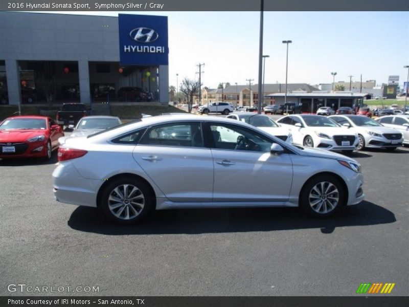 Symphony Silver / Gray 2016 Hyundai Sonata Sport