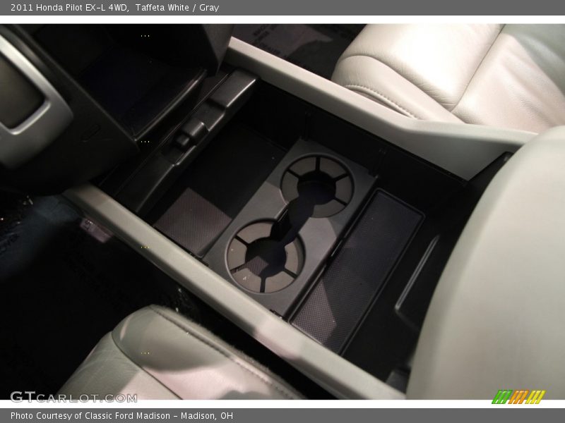 Taffeta White / Gray 2011 Honda Pilot EX-L 4WD