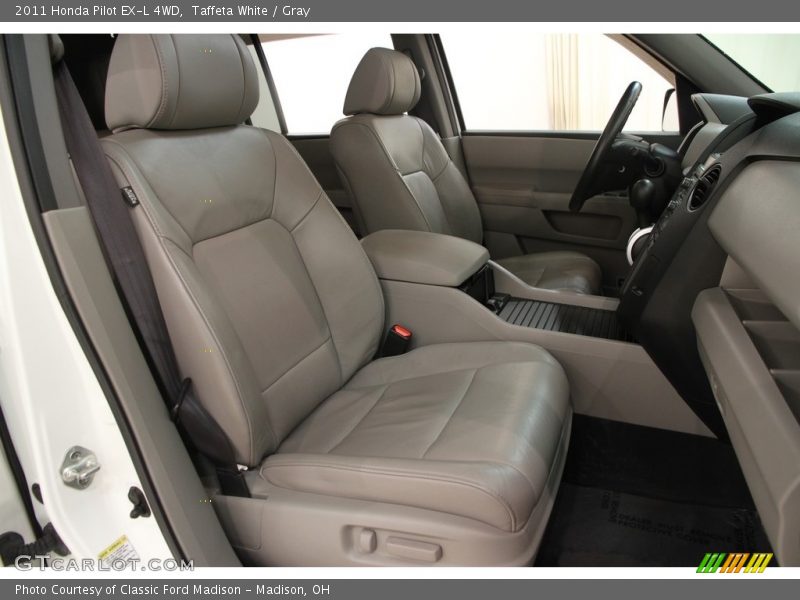 Taffeta White / Gray 2011 Honda Pilot EX-L 4WD