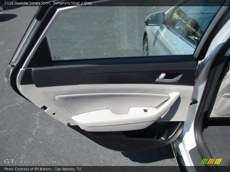 Symphony Silver / Gray 2016 Hyundai Sonata Sport