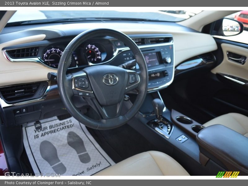 Sizzling Crimson Mica / Almond 2013 Toyota Avalon XLE