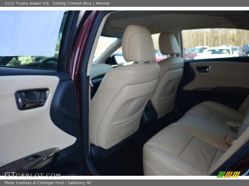 Sizzling Crimson Mica / Almond 2013 Toyota Avalon XLE