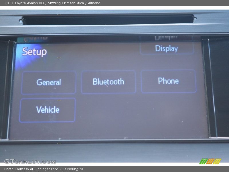 Sizzling Crimson Mica / Almond 2013 Toyota Avalon XLE