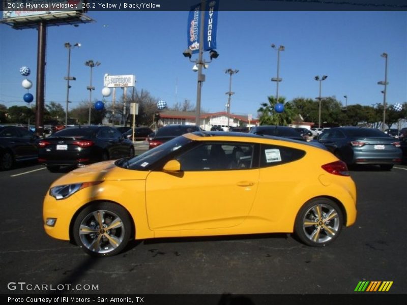 26.2 Yellow / Black/Yellow 2016 Hyundai Veloster