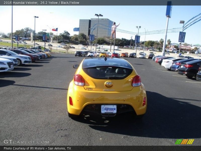 26.2 Yellow / Black/Yellow 2016 Hyundai Veloster