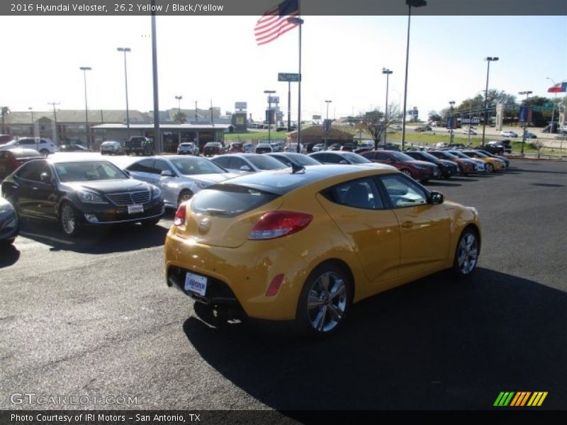 26.2 Yellow / Black/Yellow 2016 Hyundai Veloster