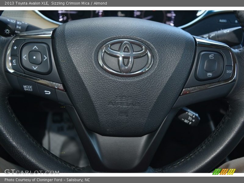 Sizzling Crimson Mica / Almond 2013 Toyota Avalon XLE