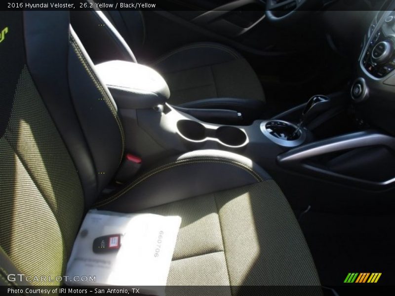 26.2 Yellow / Black/Yellow 2016 Hyundai Veloster