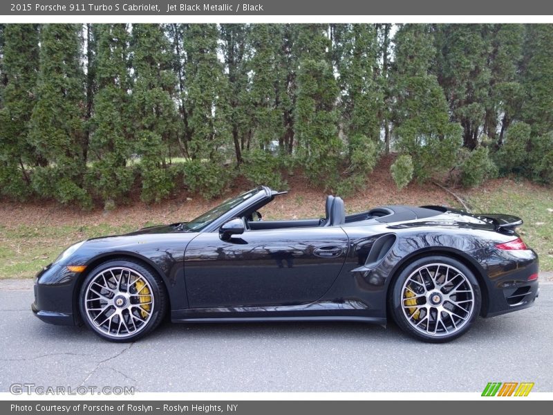  2015 911 Turbo S Cabriolet Jet Black Metallic