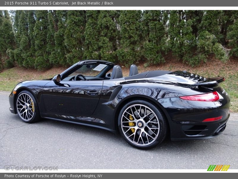  2015 911 Turbo S Cabriolet Jet Black Metallic