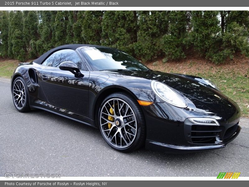 Front 3/4 View of 2015 911 Turbo S Cabriolet
