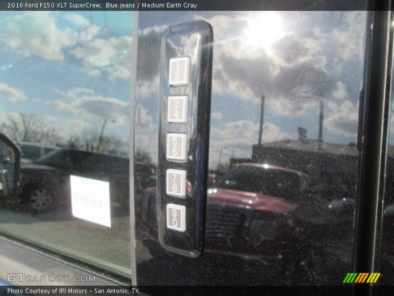 Blue Jeans / Medium Earth Gray 2016 Ford F150 XLT SuperCrew
