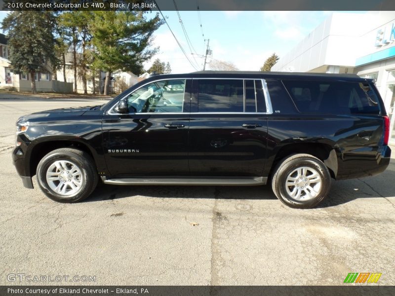 Black / Jet Black 2016 Chevrolet Suburban LS 4WD