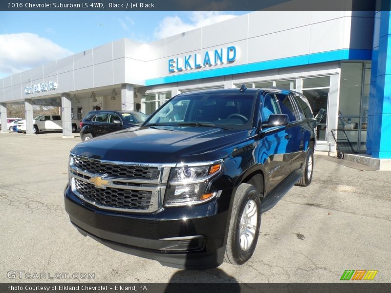 Black / Jet Black 2016 Chevrolet Suburban LS 4WD