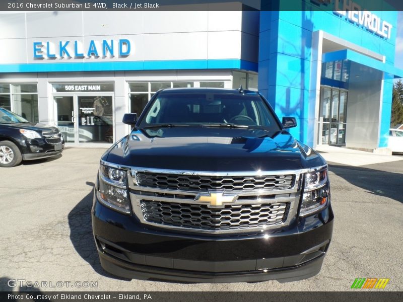 Black / Jet Black 2016 Chevrolet Suburban LS 4WD