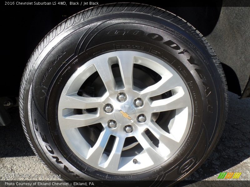 Black / Jet Black 2016 Chevrolet Suburban LS 4WD