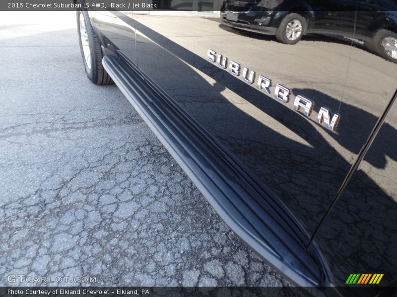 Black / Jet Black 2016 Chevrolet Suburban LS 4WD