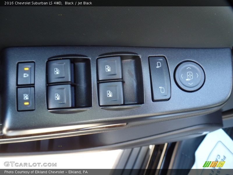 Black / Jet Black 2016 Chevrolet Suburban LS 4WD