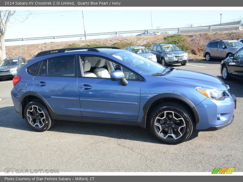 Quartz Blue Pearl / Ivory 2014 Subaru XV Crosstrek 2.0i Limited