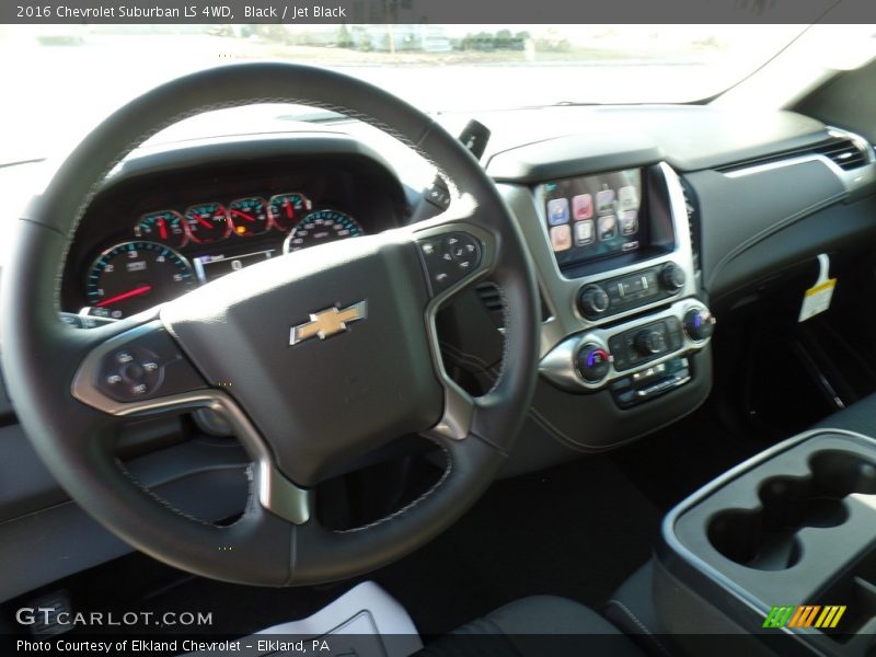 Black / Jet Black 2016 Chevrolet Suburban LS 4WD