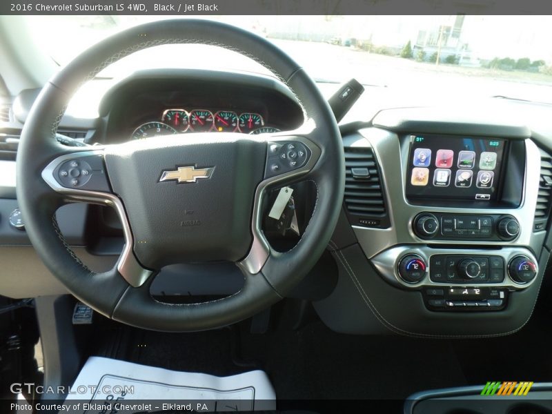 Black / Jet Black 2016 Chevrolet Suburban LS 4WD
