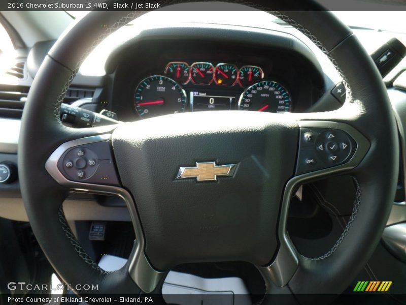 Black / Jet Black 2016 Chevrolet Suburban LS 4WD