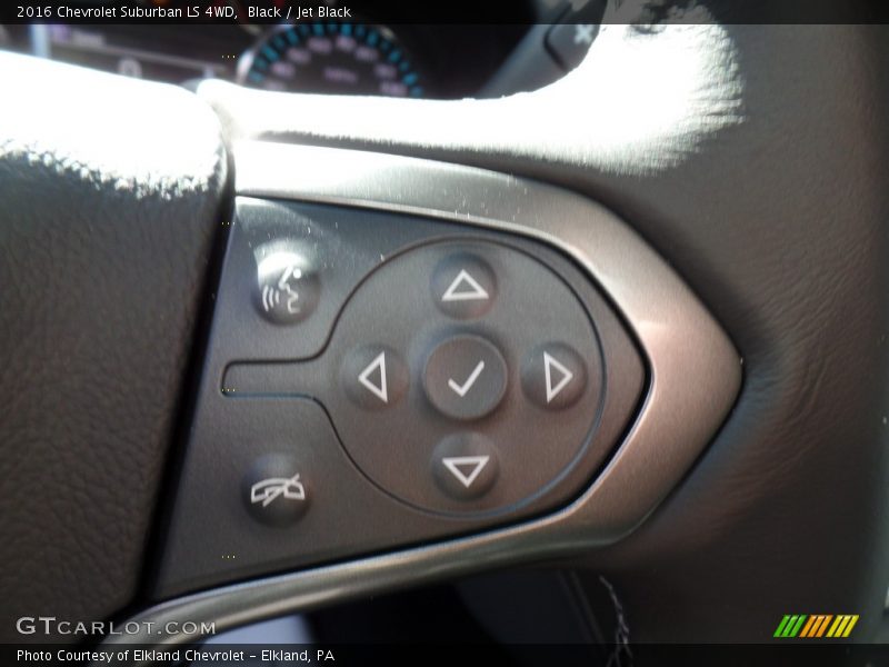 Black / Jet Black 2016 Chevrolet Suburban LS 4WD