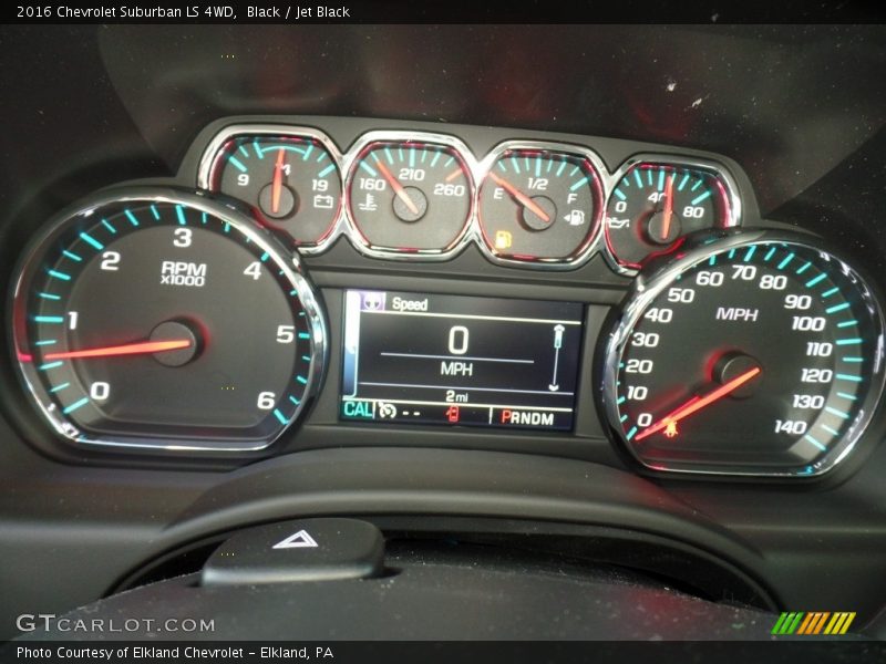 Black / Jet Black 2016 Chevrolet Suburban LS 4WD