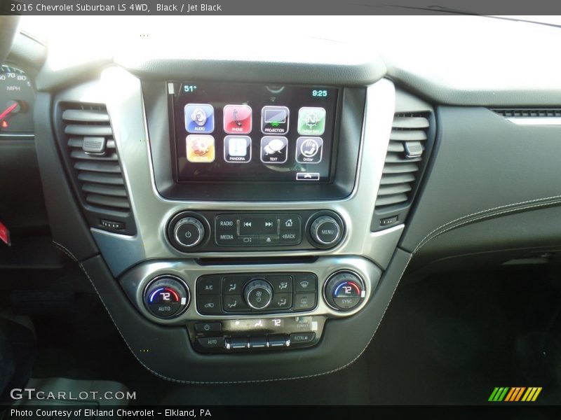 Black / Jet Black 2016 Chevrolet Suburban LS 4WD