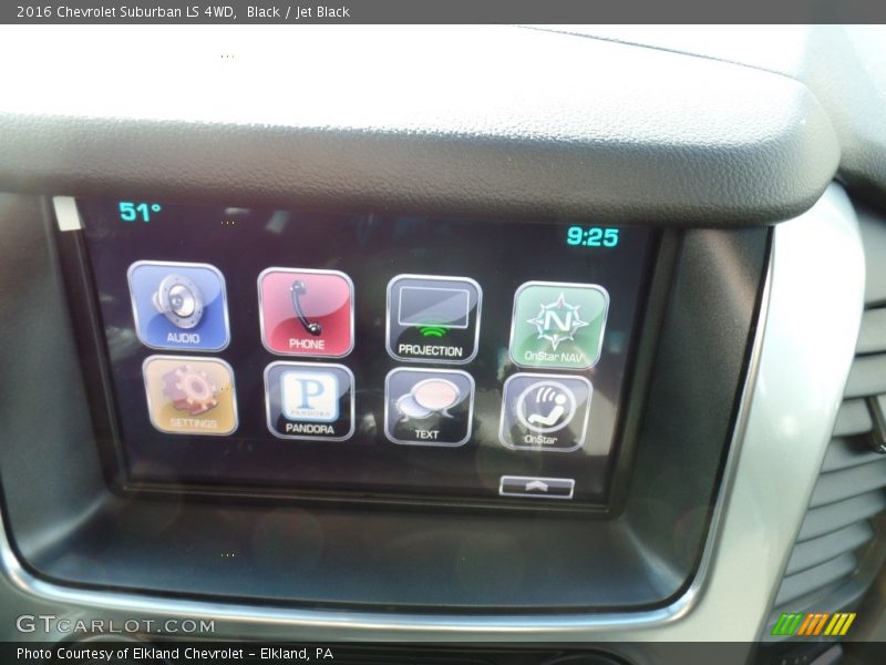 Black / Jet Black 2016 Chevrolet Suburban LS 4WD