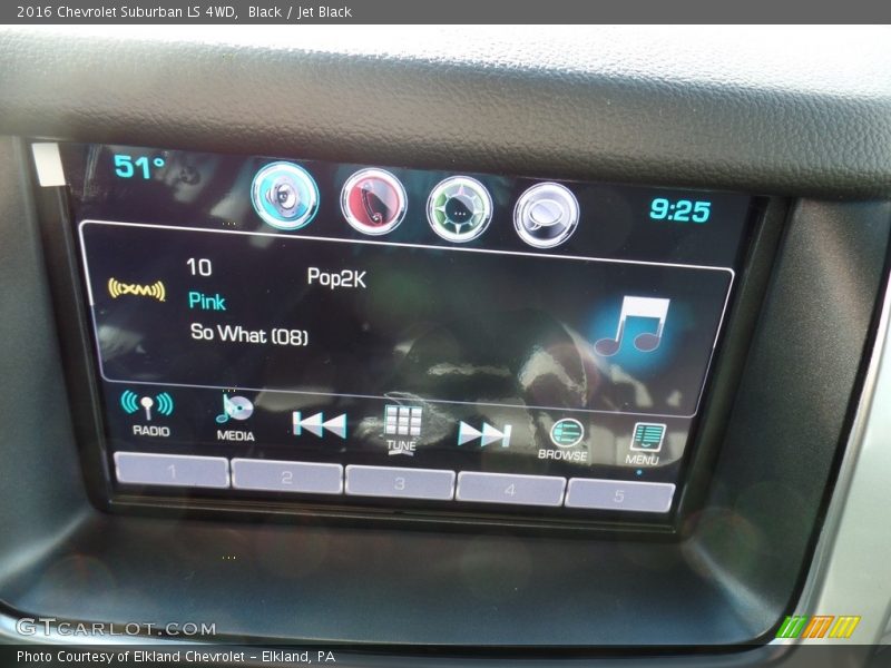 Black / Jet Black 2016 Chevrolet Suburban LS 4WD