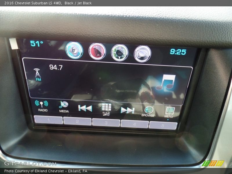 Black / Jet Black 2016 Chevrolet Suburban LS 4WD