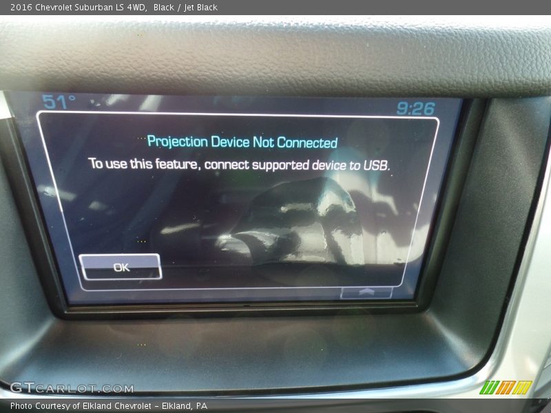 Black / Jet Black 2016 Chevrolet Suburban LS 4WD