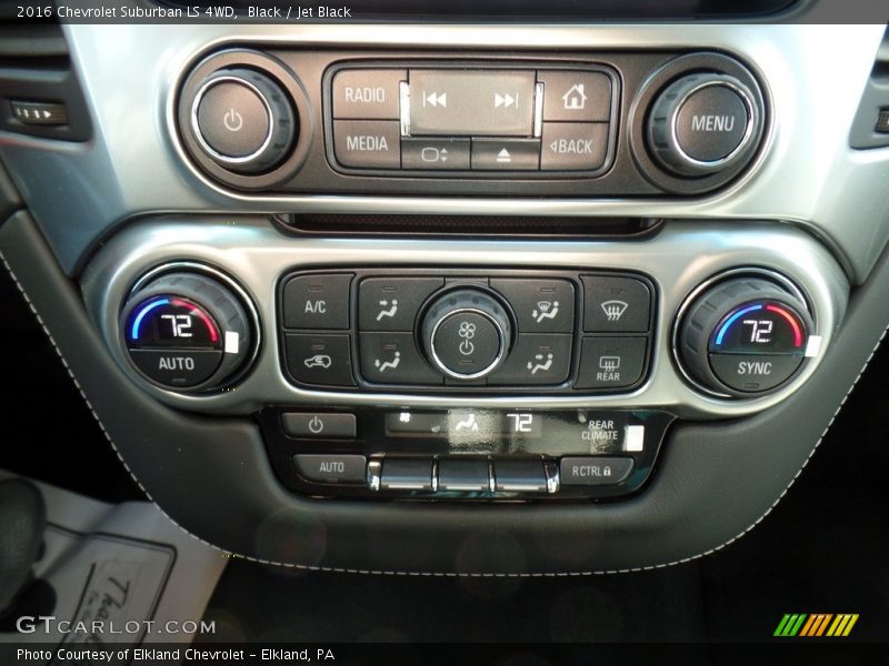 Black / Jet Black 2016 Chevrolet Suburban LS 4WD