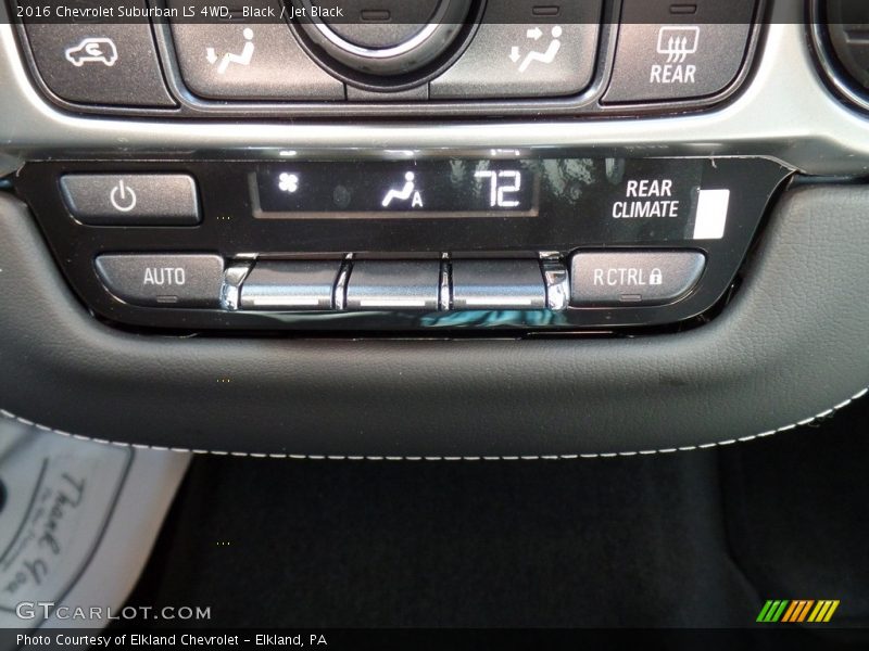 Black / Jet Black 2016 Chevrolet Suburban LS 4WD
