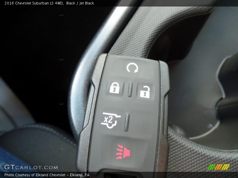 Black / Jet Black 2016 Chevrolet Suburban LS 4WD