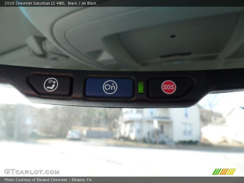 Black / Jet Black 2016 Chevrolet Suburban LS 4WD