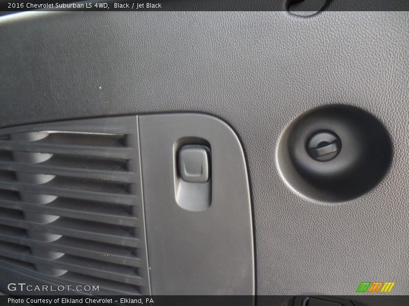 Black / Jet Black 2016 Chevrolet Suburban LS 4WD
